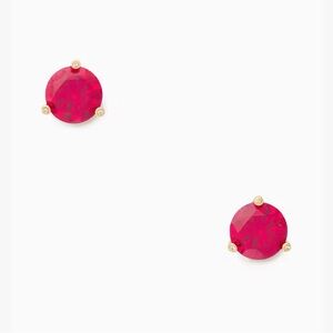 kate spade Rise and Shine Festive Pink stud earrings
